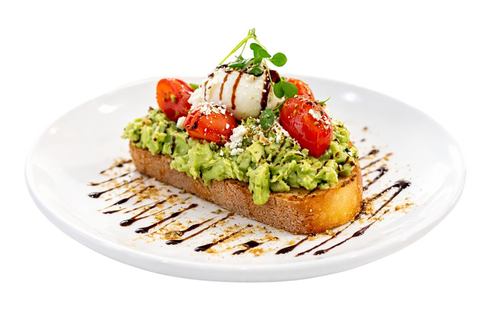 Avo on Toast (Feta, Confit Tomato)