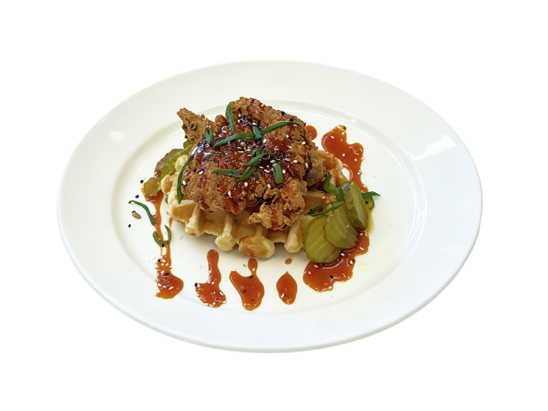 Korean Chicken & Waffles