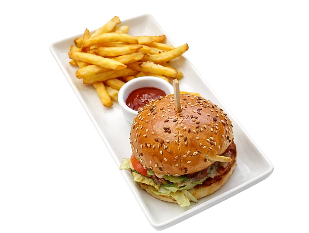 Wagyu Cheeseburger + Fries